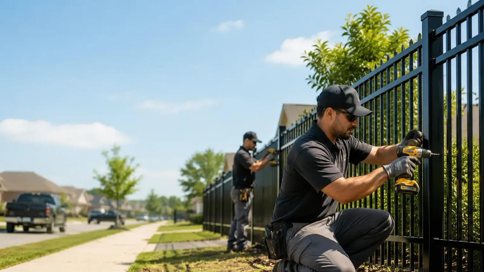 Metal Fence Installation in Rosser, TX